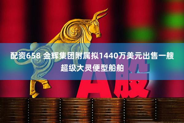 配资658 金辉集团附属拟1440万美元出售一艘超级大灵便型船舶